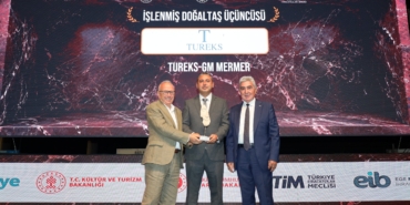 Tureks Doğal Taş İhracatındaki Başarısıyla İki Farklı Törende Dört Ödül Kazandı