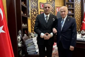 Suikast soruşturmasında tahliye edilen Selahattin Yılmaz MHP Lideri Bahçeli'yi ziyaret etti