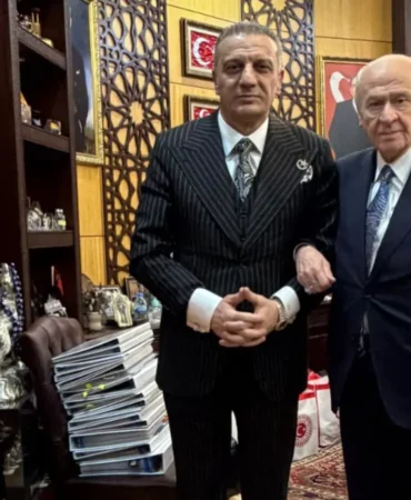 Suikast soruşturmasında tahliye edilen Selahattin Yılmaz MHP Lideri Bahçeli'yi ziyaret etti