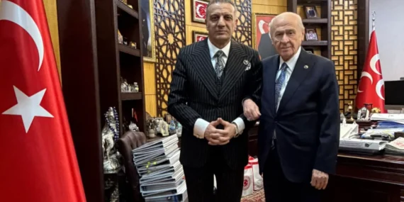 Suikast soruşturmasında tahliye edilen Selahattin Yılmaz MHP Lideri Bahçeli’yi ziyaret etti
