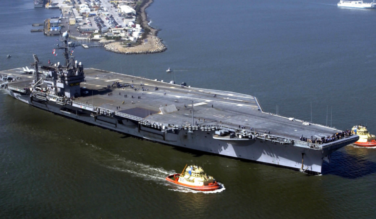 ABD Donanmasının Yeni Nükleer Uçak Gemisi USS John F. Kennedy Kabul Testlerini Geçti