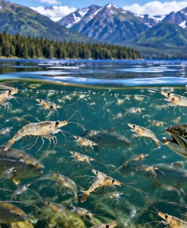 Montana'daki Flathead Gölü'ne Eklenen Karidesler Besin Zincirinin Dengesini Bozdu