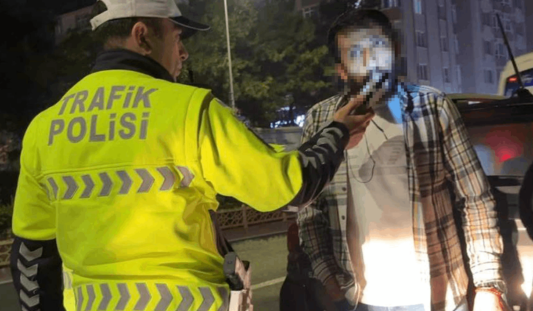 Çorlu'da polisten kaçmaya çalışan alkollü sürücüye 390 bin lira ceza uygulandı