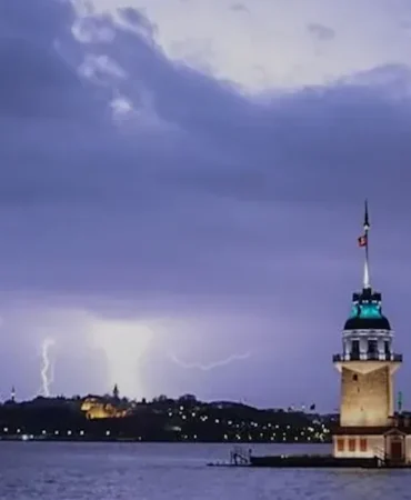 İstanbul İçin Fırtına ve Sağanak Uyarısı