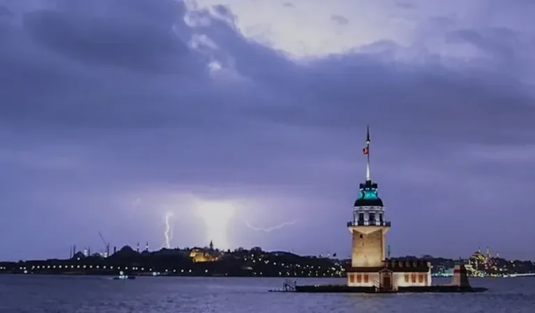 İstanbul İçin Fırtına ve Sağanak Uyarısı