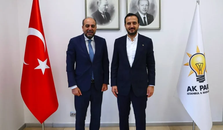 İstanbul 2 Nolu Baro Başkanı Saka AKP İl Başkanlığını Ziyaret Etti