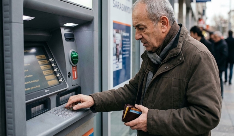 Emekli Maaşlarını Bankamatikten Çekenler İçin Nakit ve Komisyon Uyarısı Yapıldı